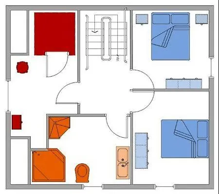 Tatil Evi Doppelhaushaelfte Dorfkoje *